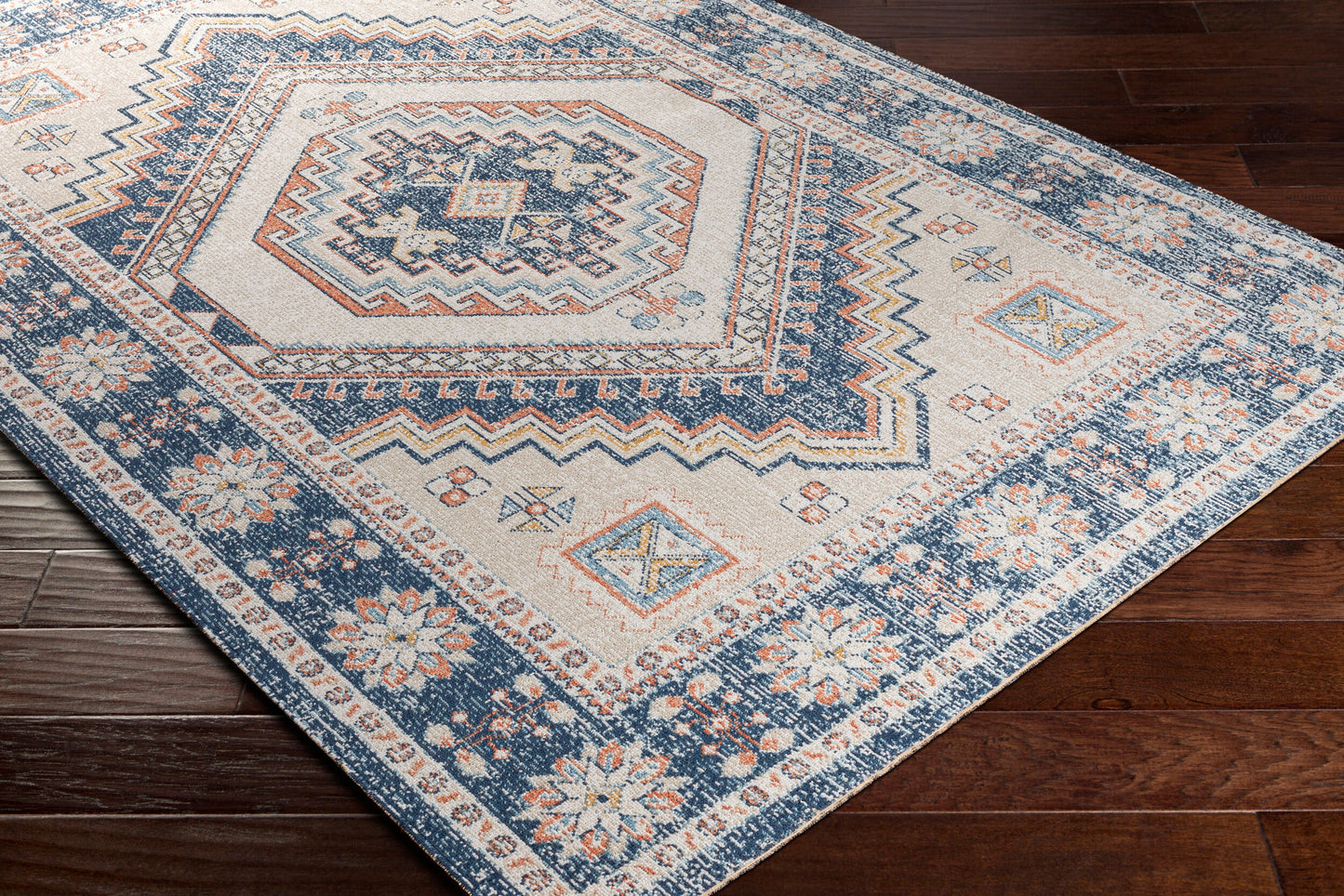 Huntington Beach HTB-2308 5' x 7' Machine Woven Indoor/Outdoor Area Rug