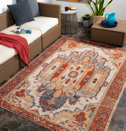 Huntington Beach HTB-2312 5' x 7' Machine Woven Indoor/Outdoor Area Rug