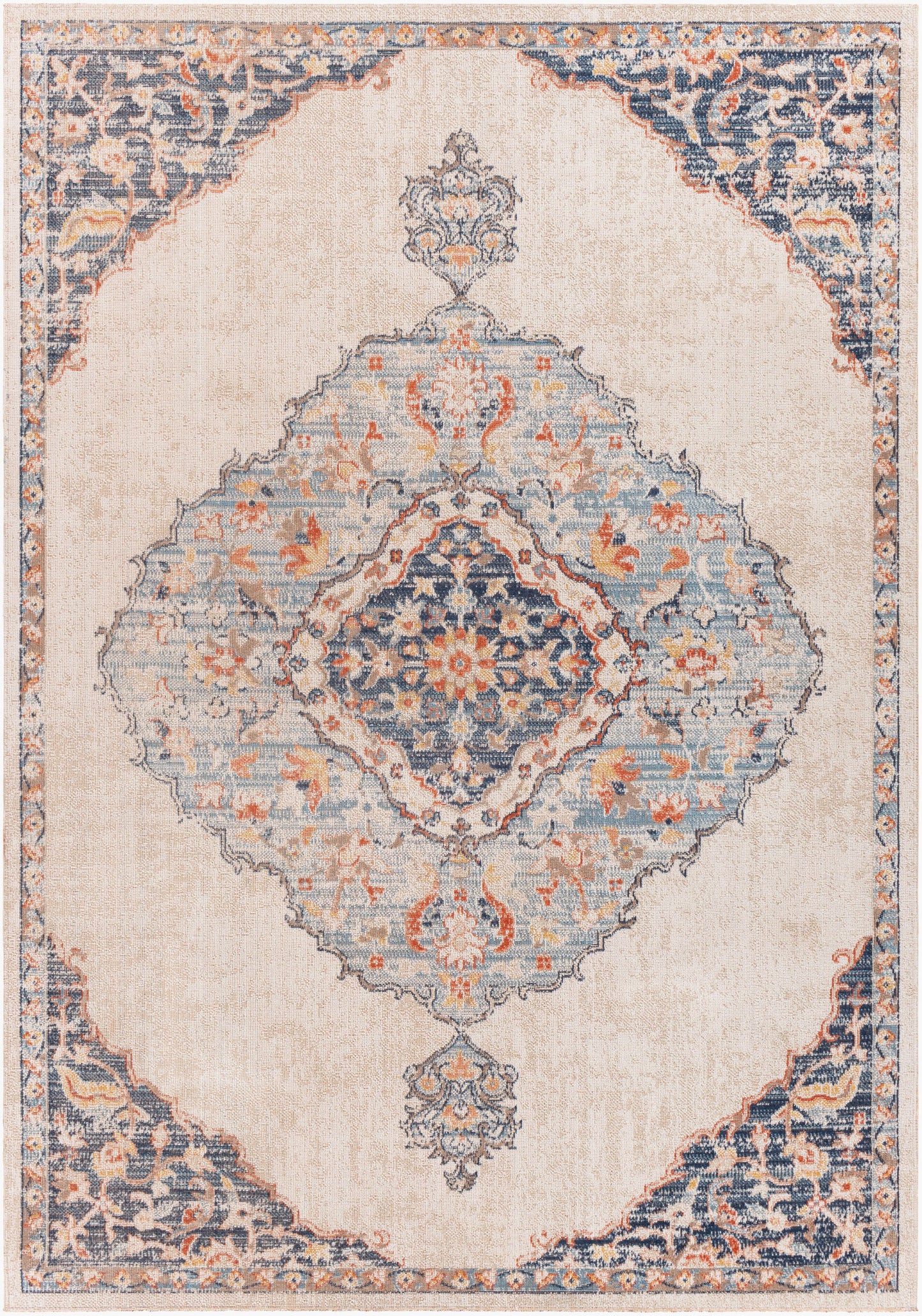 Huntington Beach HTB-2313 5' x 7' Machine Woven Indoor/Outdoor Area Rug