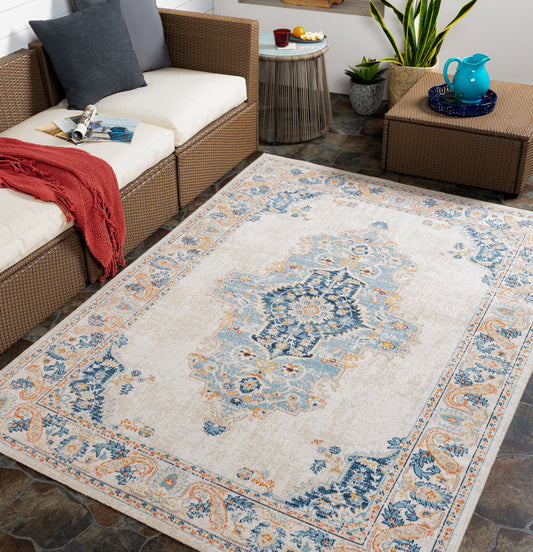 Huntington Beach HTB-2315 6' x 9' Machine Woven Indoor/Outdoor Area Rug