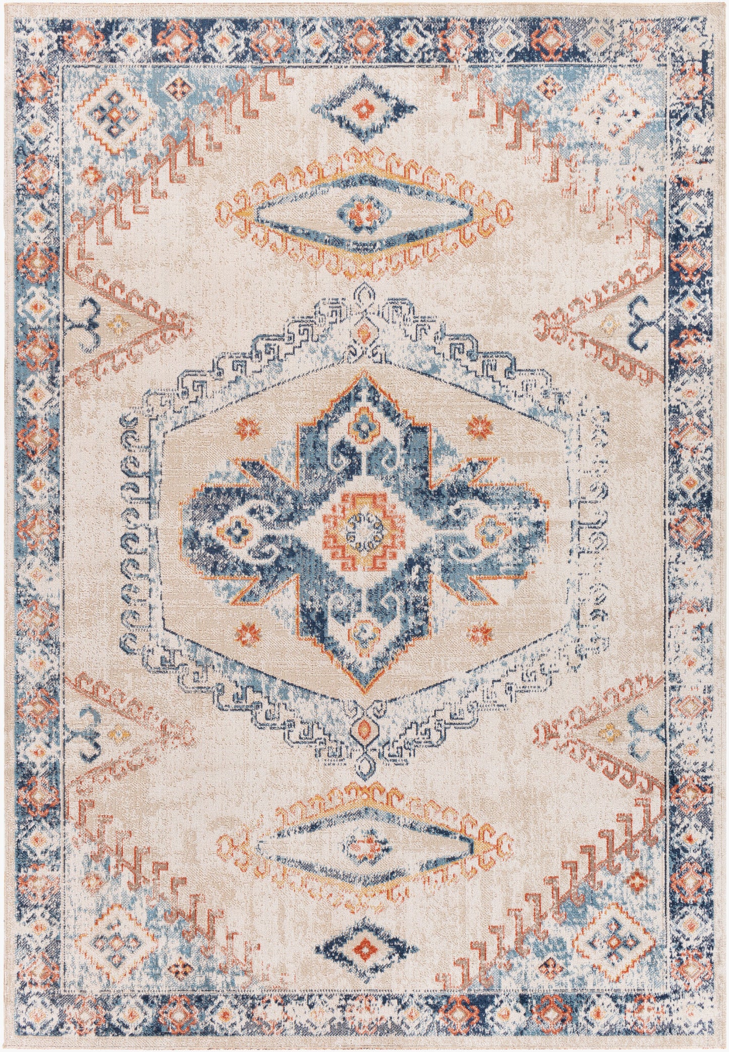 Huntington Beach HTB-2318 5' x 7' Machine Woven Indoor/Outdoor Area Rug
