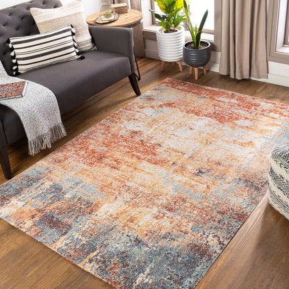Alfombra tejida a máquina para interior y exterior Huntington Beach HTB-2323 de 1,52 m x 2,13 m