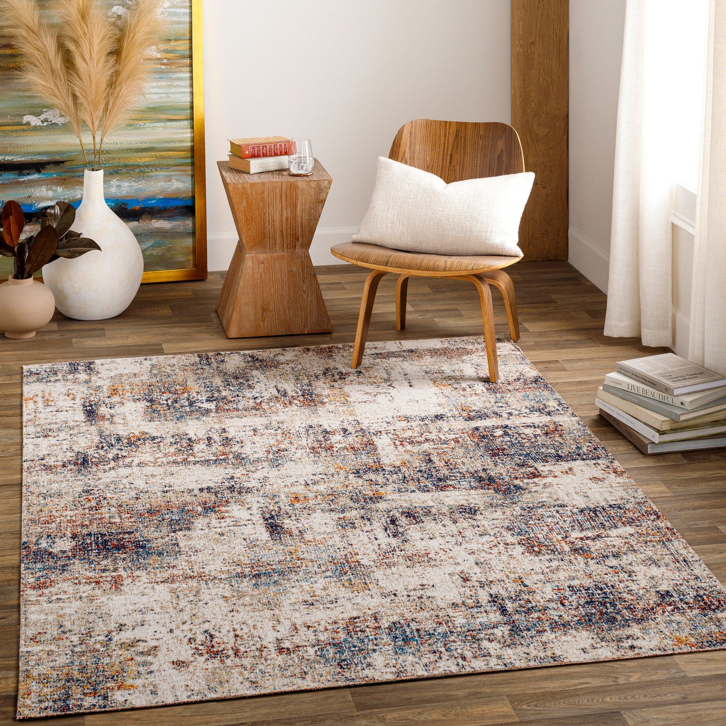 Huntington Beach HTB-2326 6' x 9' Machine Woven Indoor/Outdoor Area Rug
