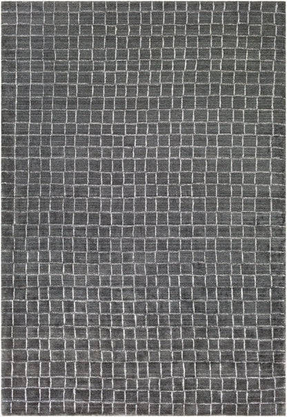 Hightower HTW-3006 2' x 3' Handmade Faux Silk Accent Rug