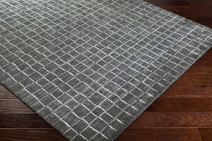 Hightower HTW-3006 2' x 3' Handmade Faux Silk Accent Rug