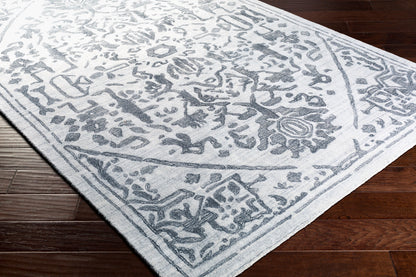 Hightower HTW-3013 2' x 3' Handmade Faux Silk Accent Rug