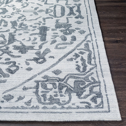 Hightower HTW-3013 2' x 3' Handmade Faux Silk Accent Rug