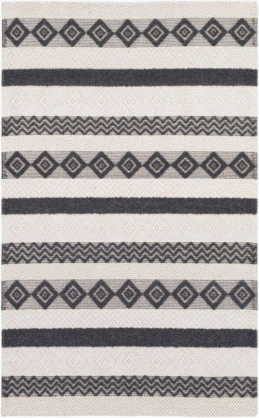 Hygge HYG-2301 3' x 5' Handmade Accent Rug