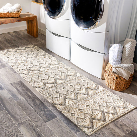 Hygge HYG-2304 8ft Runner Handmade Runner Rug