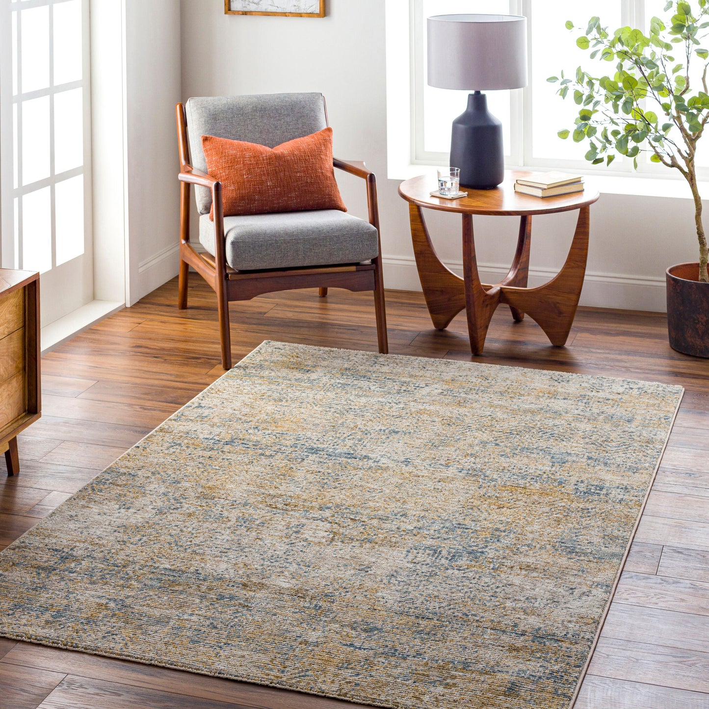 Naila IAL-2313 2' x 3' Machine Woven Accent Rug