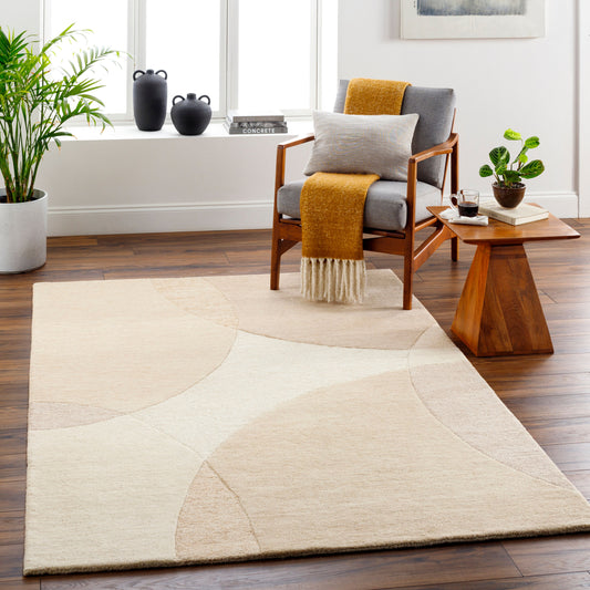 Isabel IBL-2301 2' x 3' Handmade Wool Accent Rug