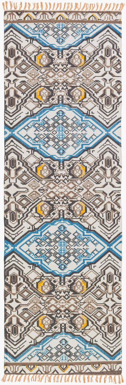 Idina IDI-8802 8ft Runner Handmade Runner Rug