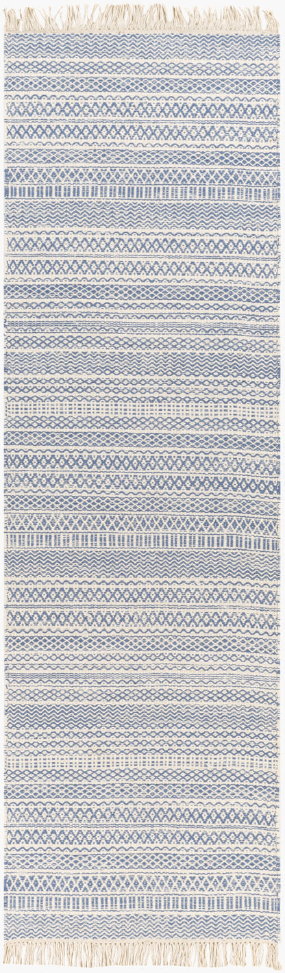 Idina II IDN-8000 8ft Runner Handmade Wool Runner Rug