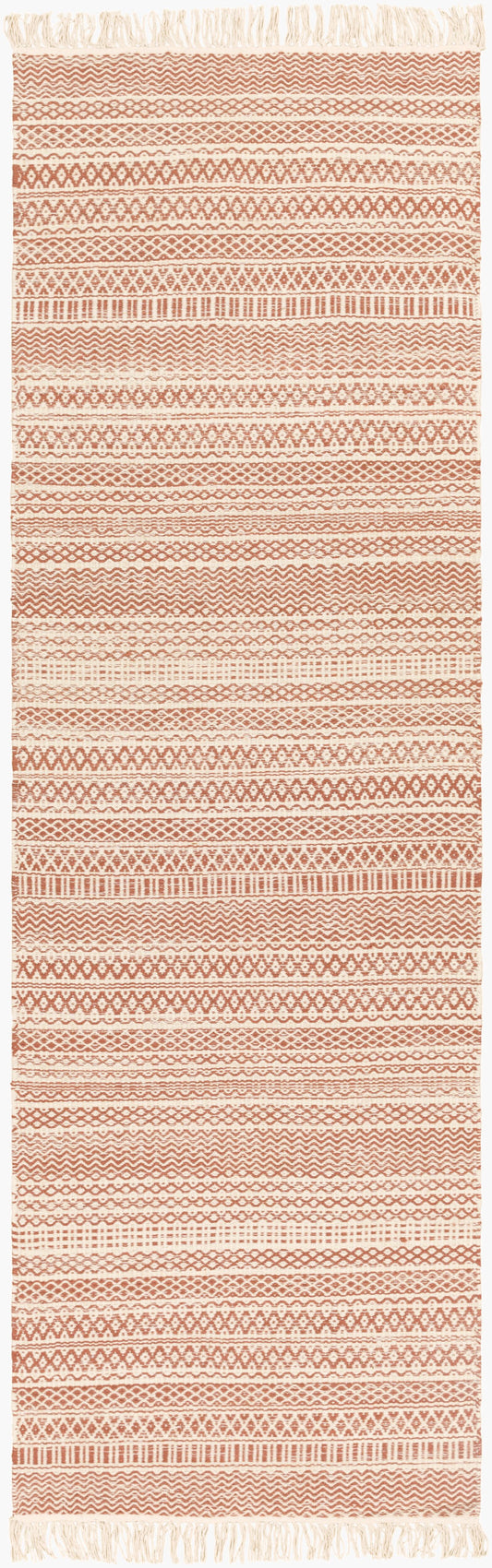 Alfombra de lana hecha a mano Idina II IDN-8001 de 2,4 m