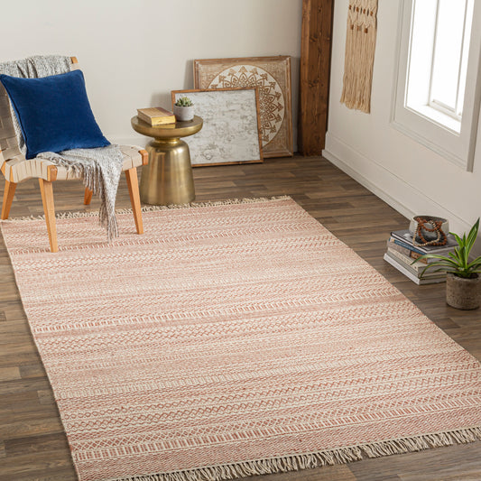 Alfombra de lana hecha a mano Idina II IDN-8001 de 2,4 m