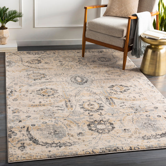 Alfombra tejida a máquina Indigo IGO-2319 de 1,52 m x 2,13 m