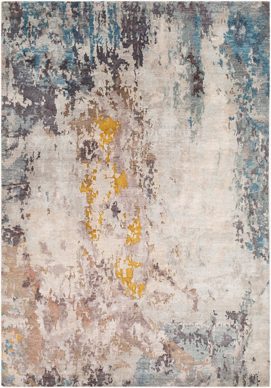 Imola IML-1000 2' x 3' Handmade Faux Silk Accent Rug
