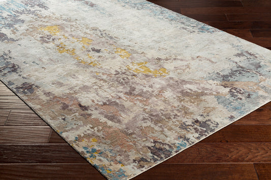 Imola IML-1000 2' x 3' Handmade Faux Silk Accent Rug