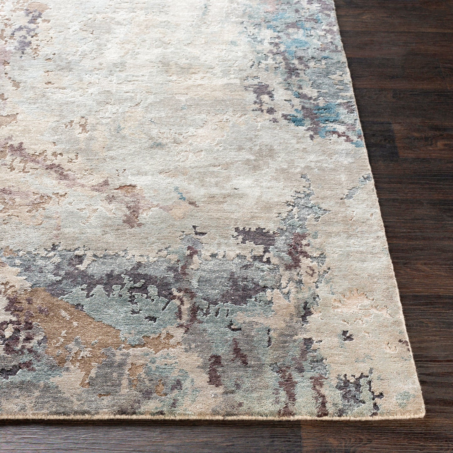 Imola IML-1000 2' x 3' Handmade Faux Silk Accent Rug