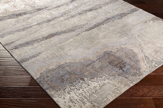 Imola IML-1002 2' x 3' Handmade Faux Silk Accent Rug
