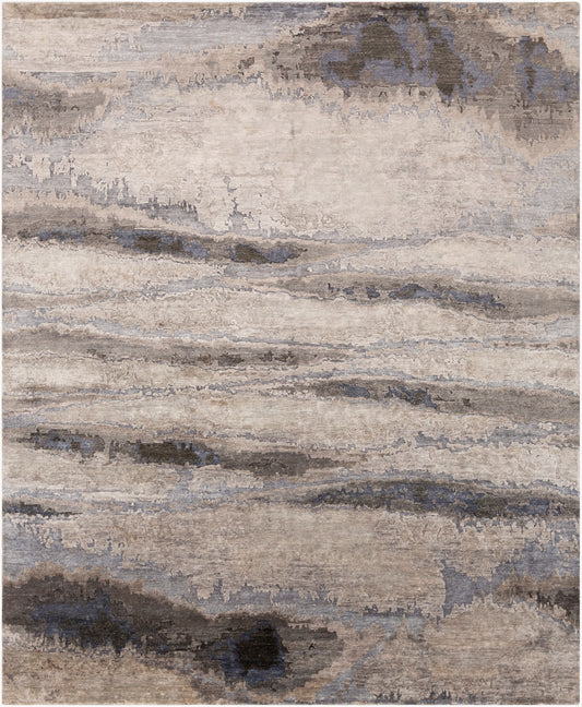 Imola IML-1002 8' x 11' Handmade Faux Silk Area Rug