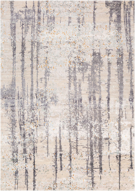 Imola IML-1003 2' x 3' Handmade Faux Silk Accent Rug