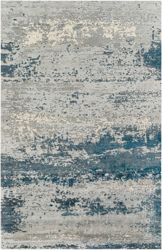 Imola IML-1004 2' x 3' Handmade Faux Silk Accent Rug