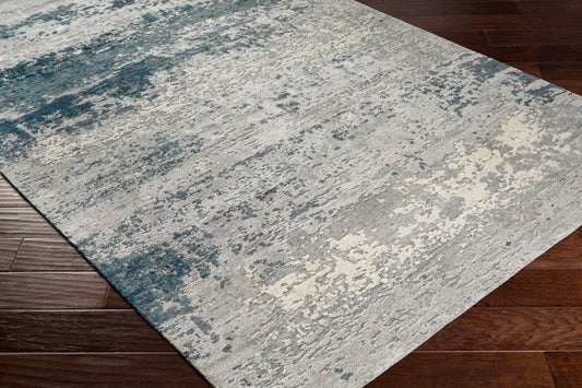 Imola IML-1004 2' x 3' Handmade Faux Silk Accent Rug