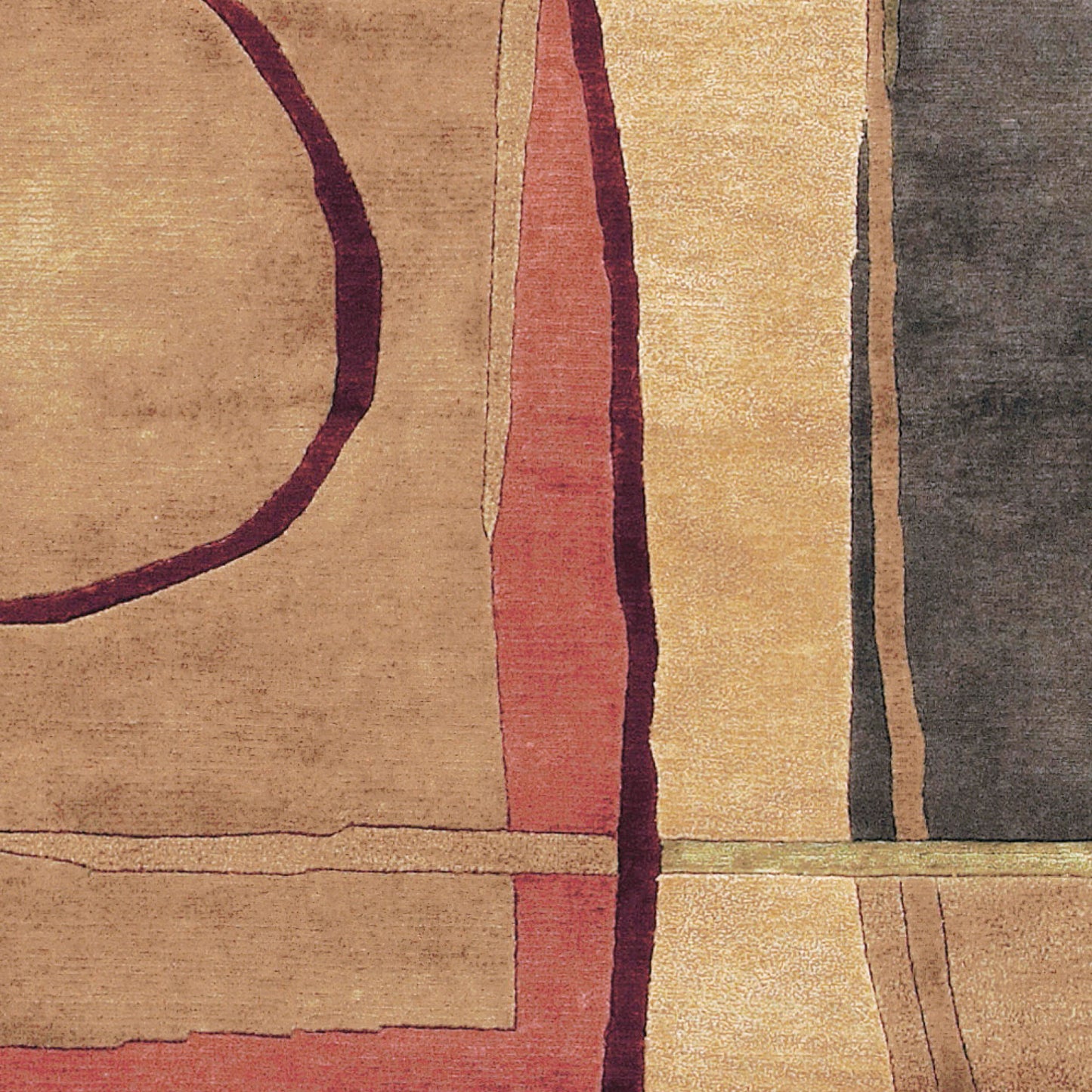 Alfombra de lana hecha a mano Mugal IN-8043 de 9' x 12'