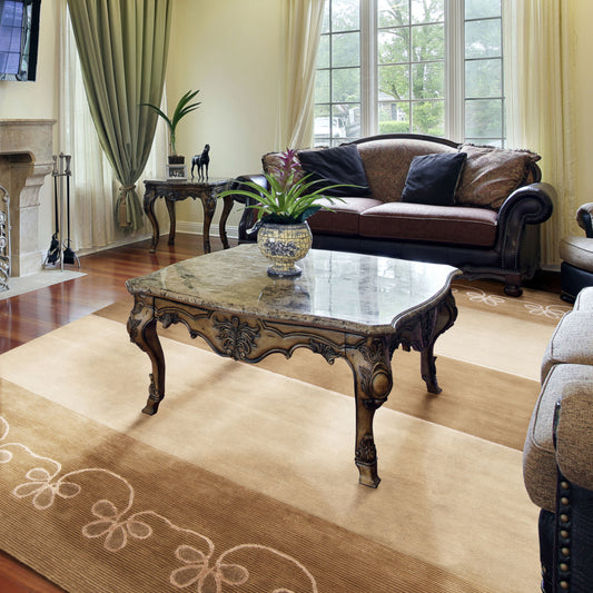 Mugal IN-8051 2' x 3' Handmade Wool Accent Rug