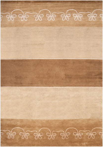 Mugal IN-8051 2' x 3' Handmade Wool Accent Rug