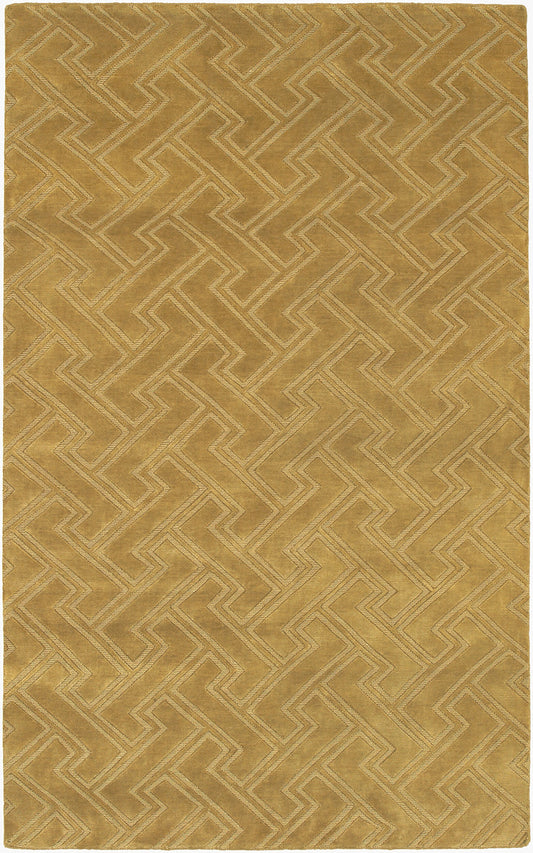 Mugal IN-8052 2' x 3' Handmade Wool Accent Rug