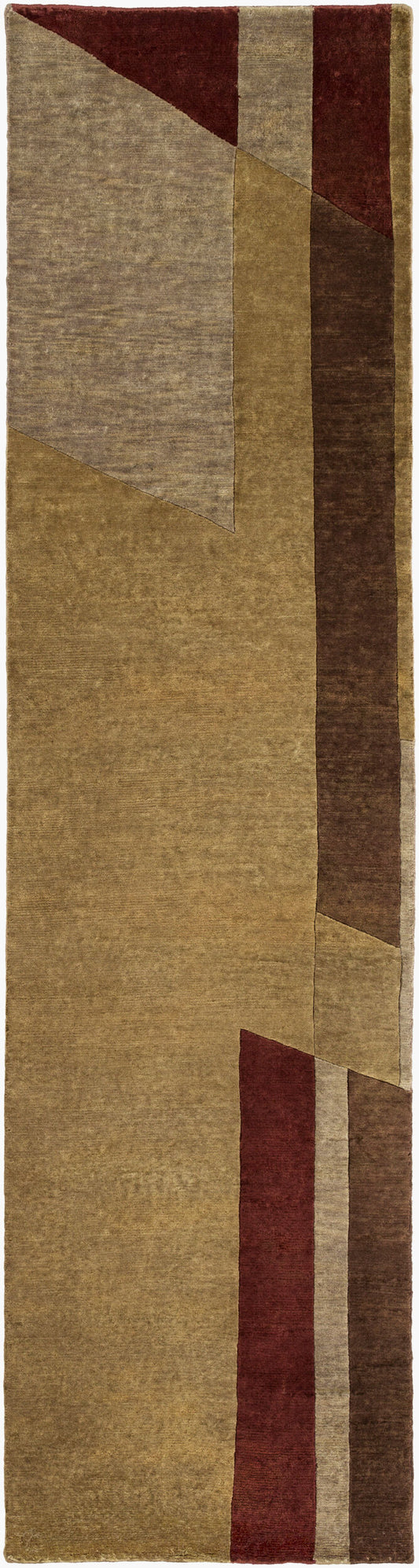 Alfombra de lana hecha a mano Mugal IN-8101 de 3 m