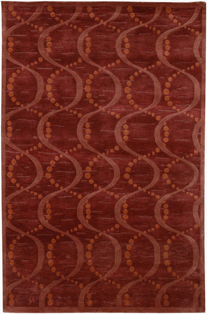 Alfombra de lana hecha a mano Mugal IN-8151 de 8' x 11'