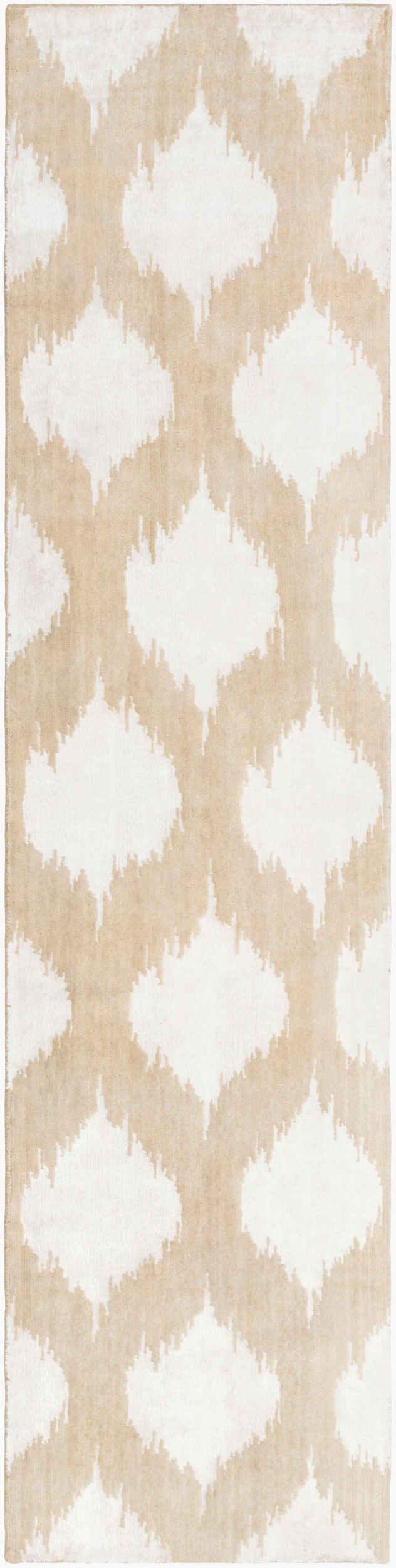 Mugal IN-8601 10ft Runner Handmade Runner Rug