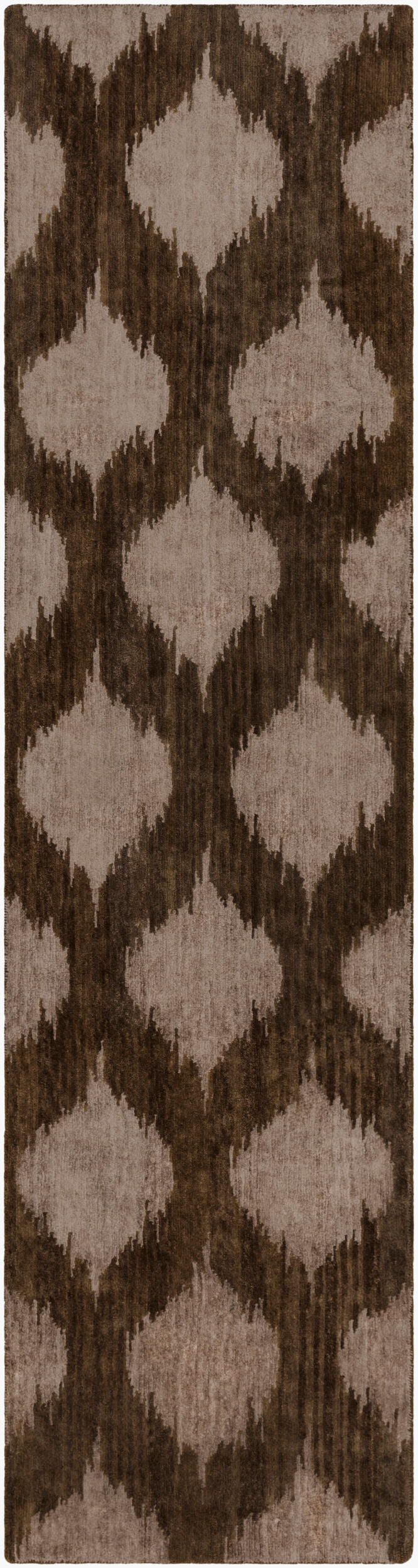 Mugal IN-8606 10ft Runner Handmade Runner Rug