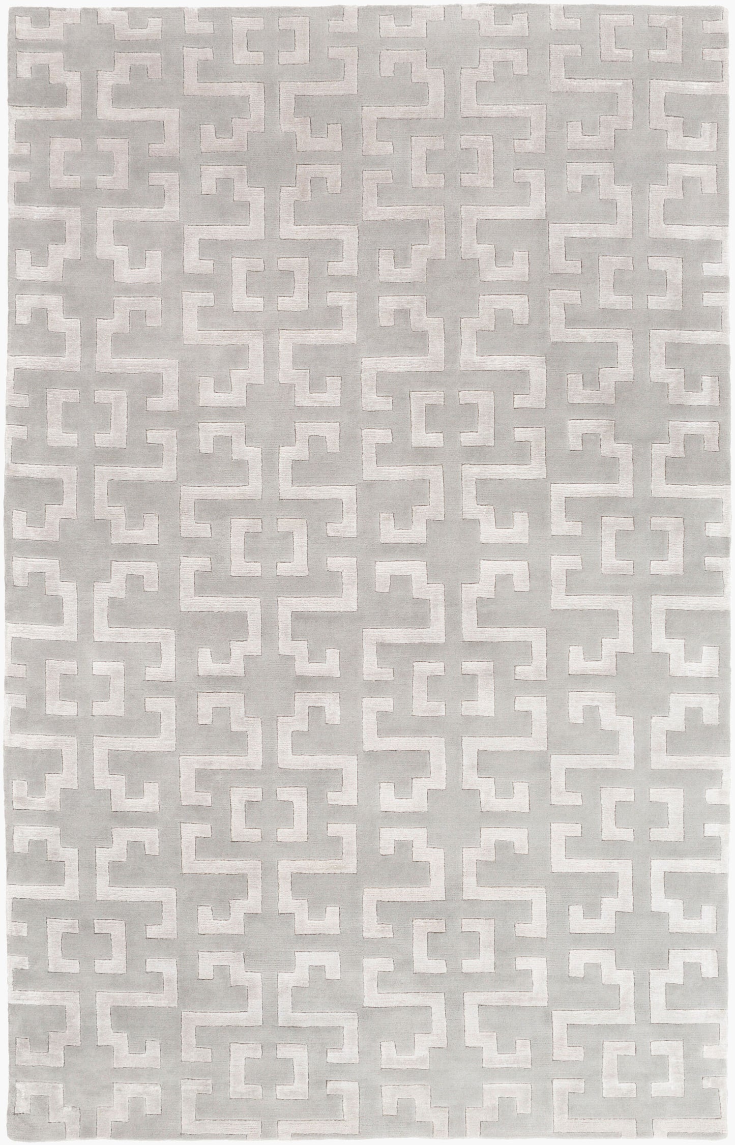Mugal IN-8611 Alfombra de área hecha a mano de 5' x 8'