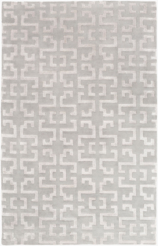 Mugal IN-8611 Alfombra de área hecha a mano de 5' x 8'