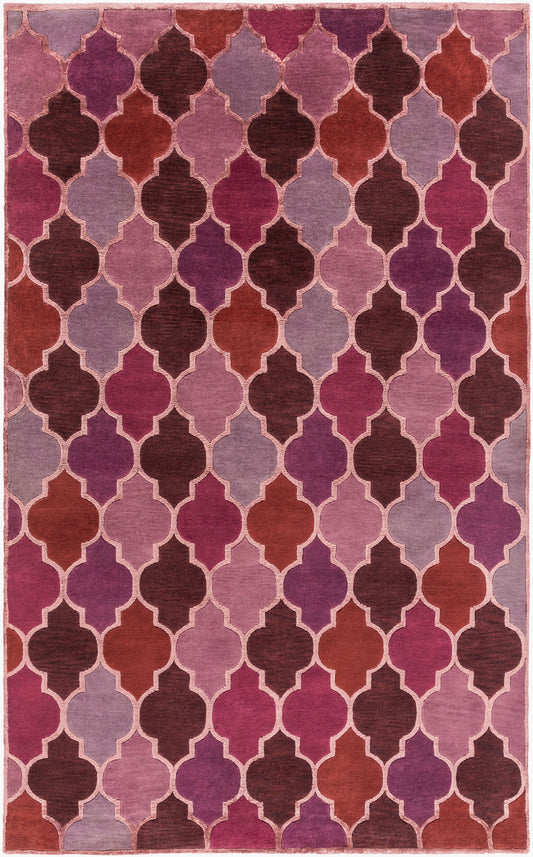 Mugal IN-8614 2' x 3' Handmade Wool Accent Rug
