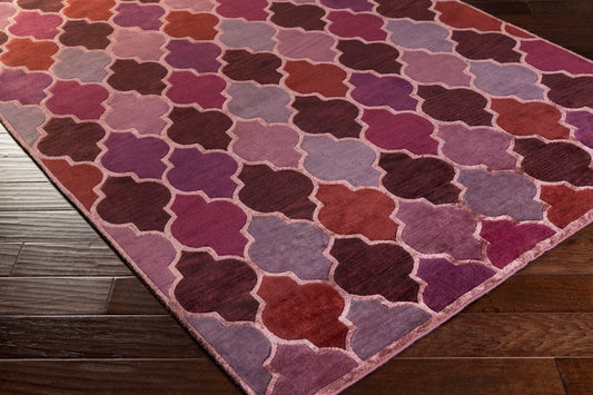 Mugal IN-8614 2' x 3' Handmade Wool Accent Rug