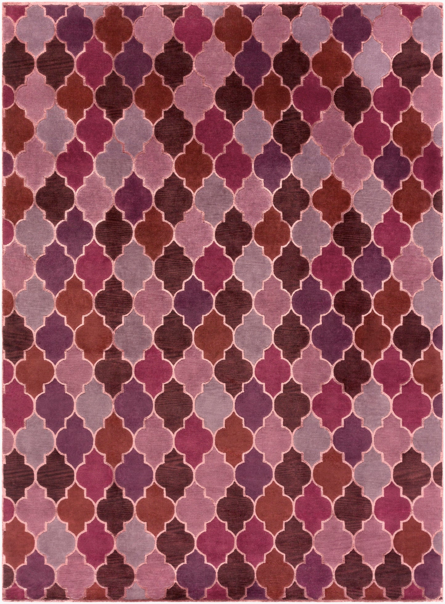 Alfombra de lana hecha a mano Mugal IN-8614 de 8' x 11'
