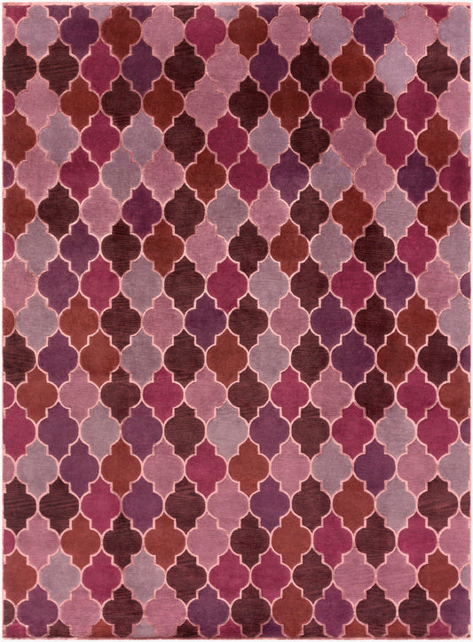 Alfombra de lana hecha a mano Mugal IN-8614 de 8' x 11'