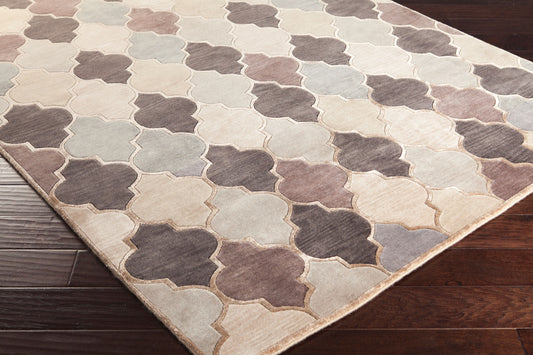 Mugal IN-8616 2' x 3' Handmade Wool Accent Rug