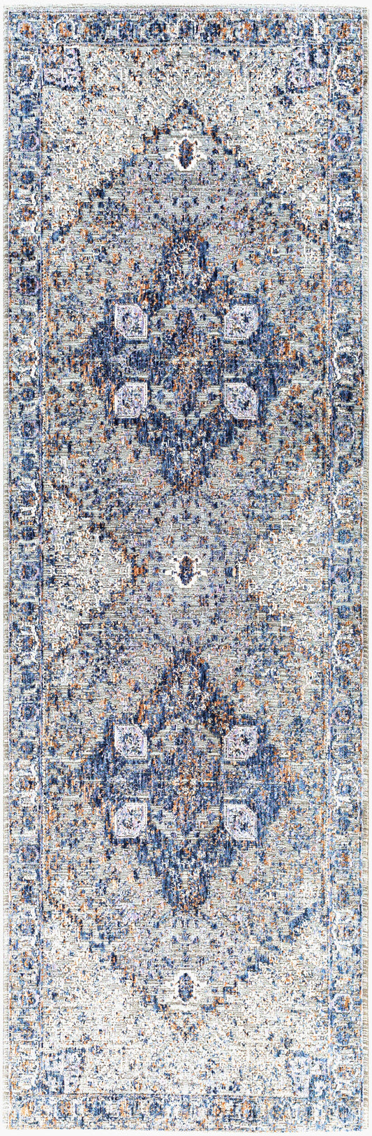 Infinity INF-2305 7ft Runner Machine Woven Runner Rug