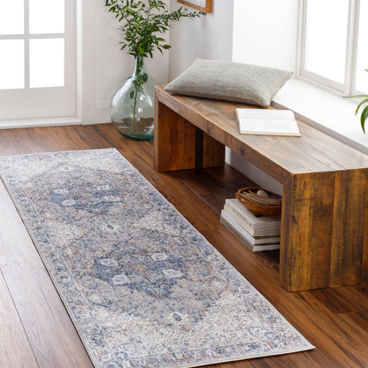 Infinity INF-2305 7ft Runner Machine Woven Runner Rug