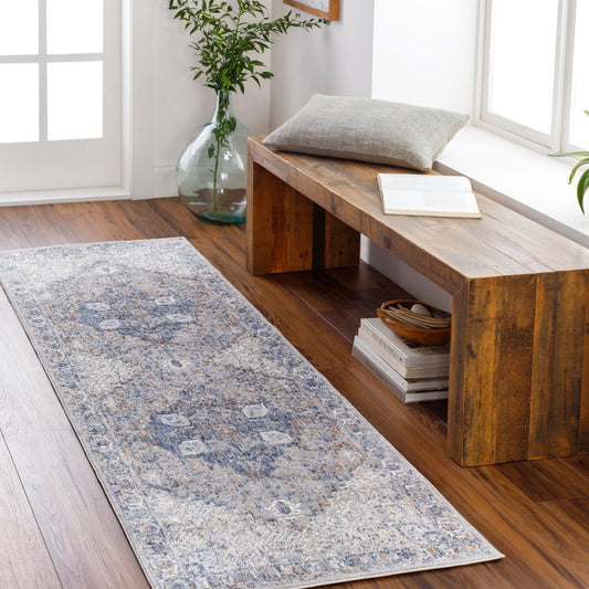 Infinity INF-2305 7ft Runner Machine Woven Runner Rug