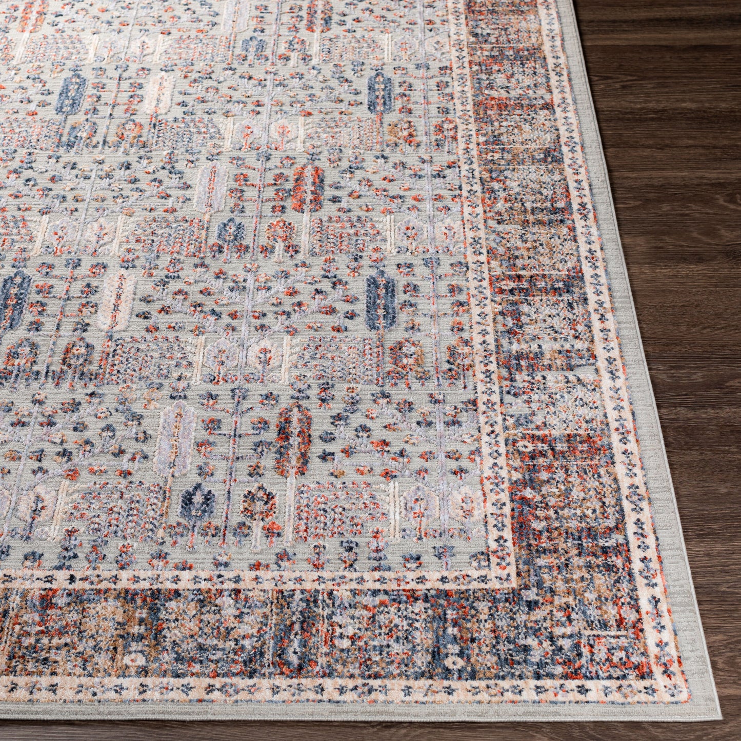 Infinity INF-2306 7ft Runner Machine Woven Runner Rug