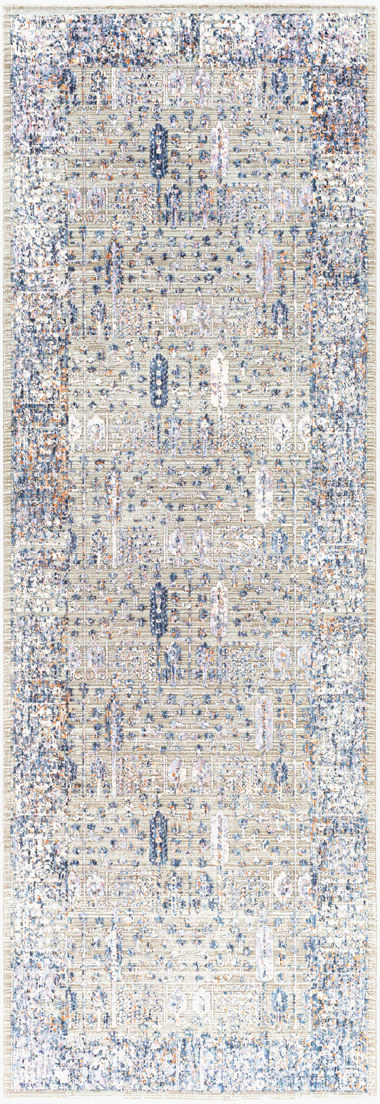 Infinity INF-2307 7ft Runner Machine Woven Runner Rug