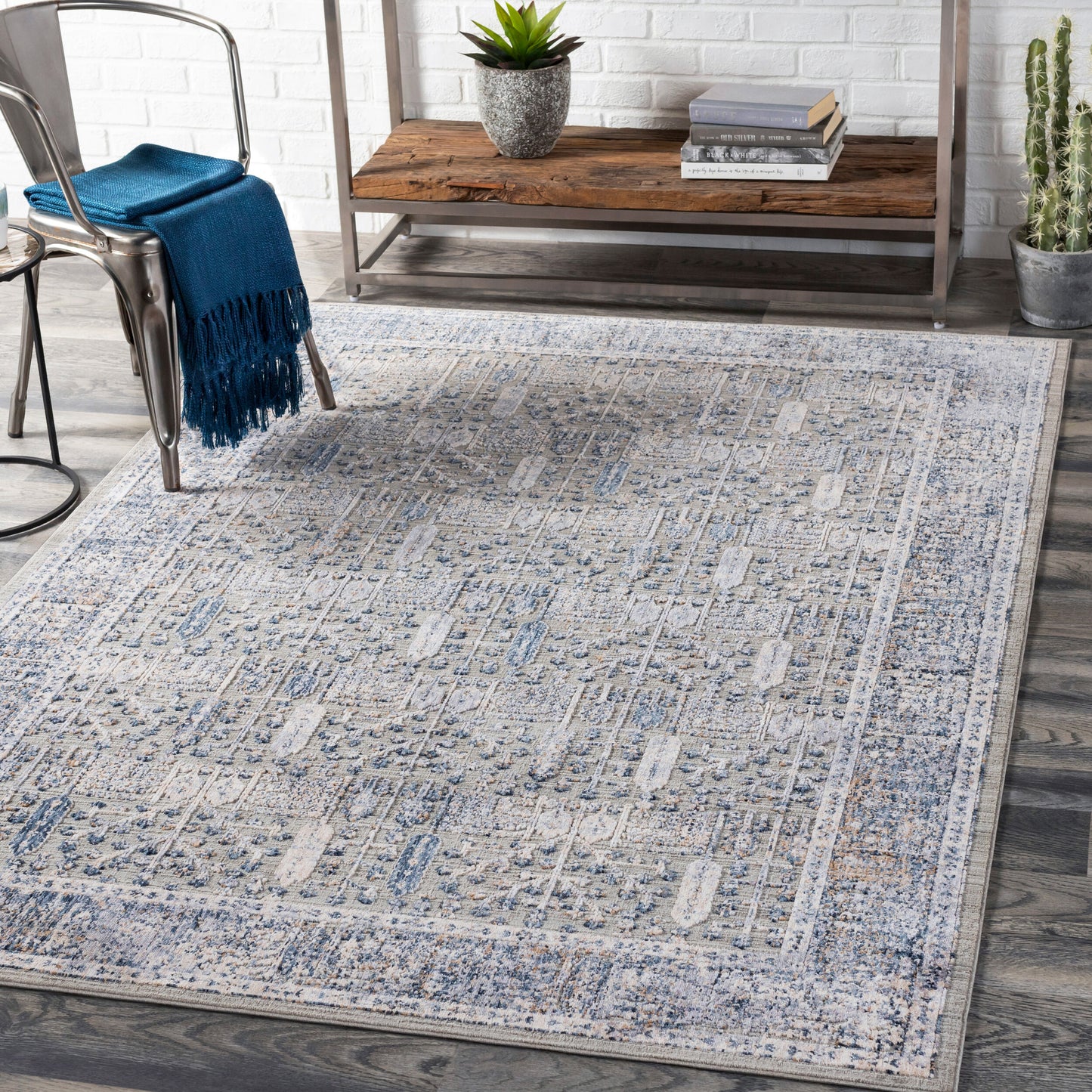 Alfombra tejida a máquina Infinity INF-2307 de 1,52 m x 2,13 m