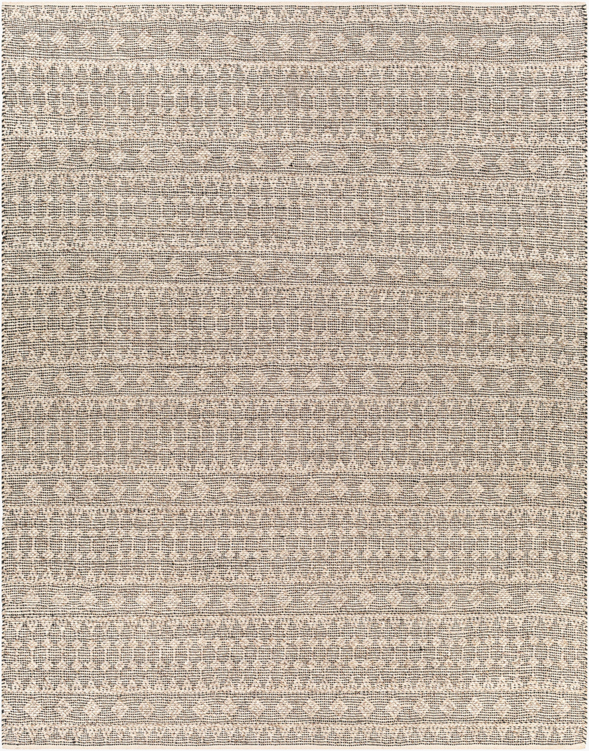 Light Beige Hand Woven 65% Viscose, 35% Wool Modern Rectangle Handmade rug, Indoor use only, no fringe, non-washable. runner also available